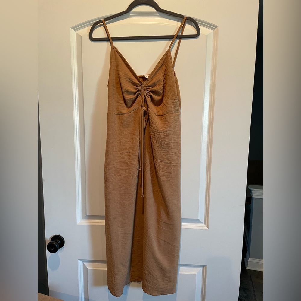 See You Monday Los Angeles spaghetti strap dress